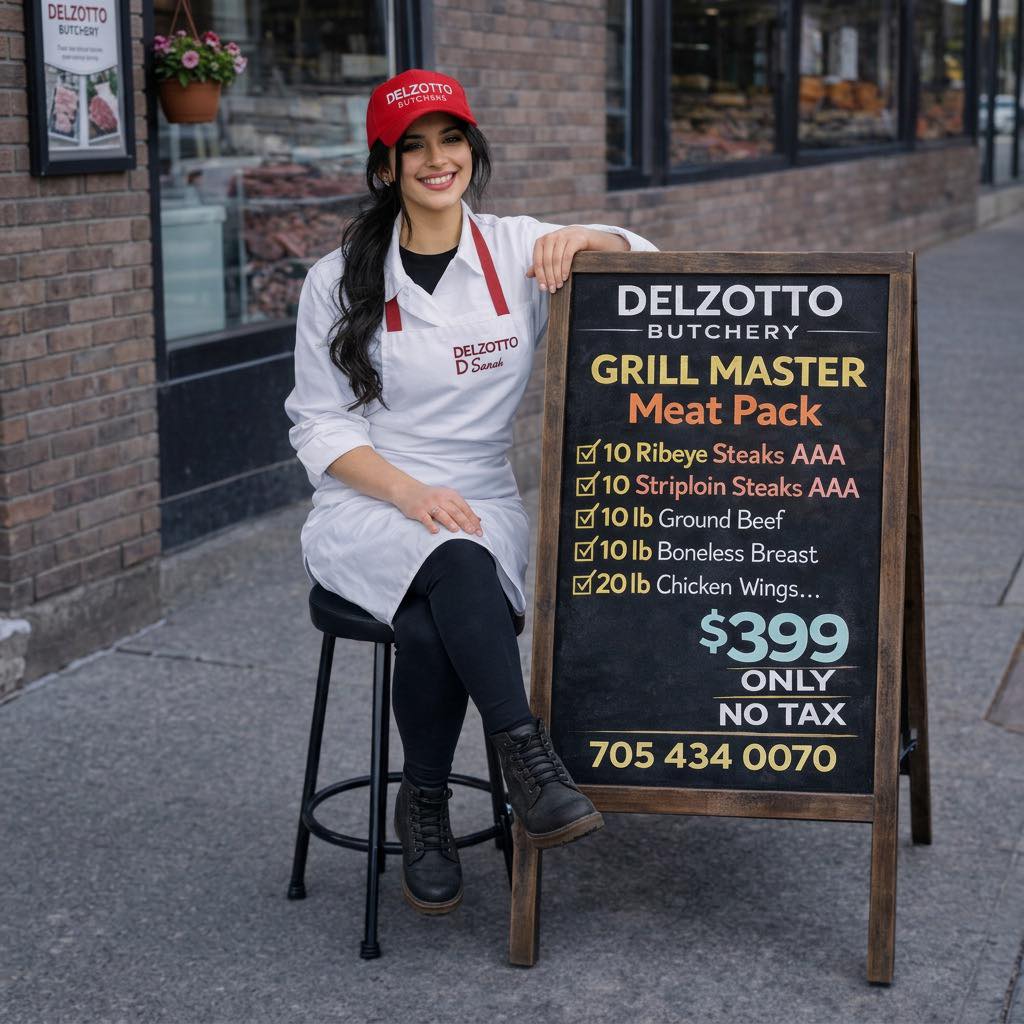 Delzotto Butchers Facebook ad