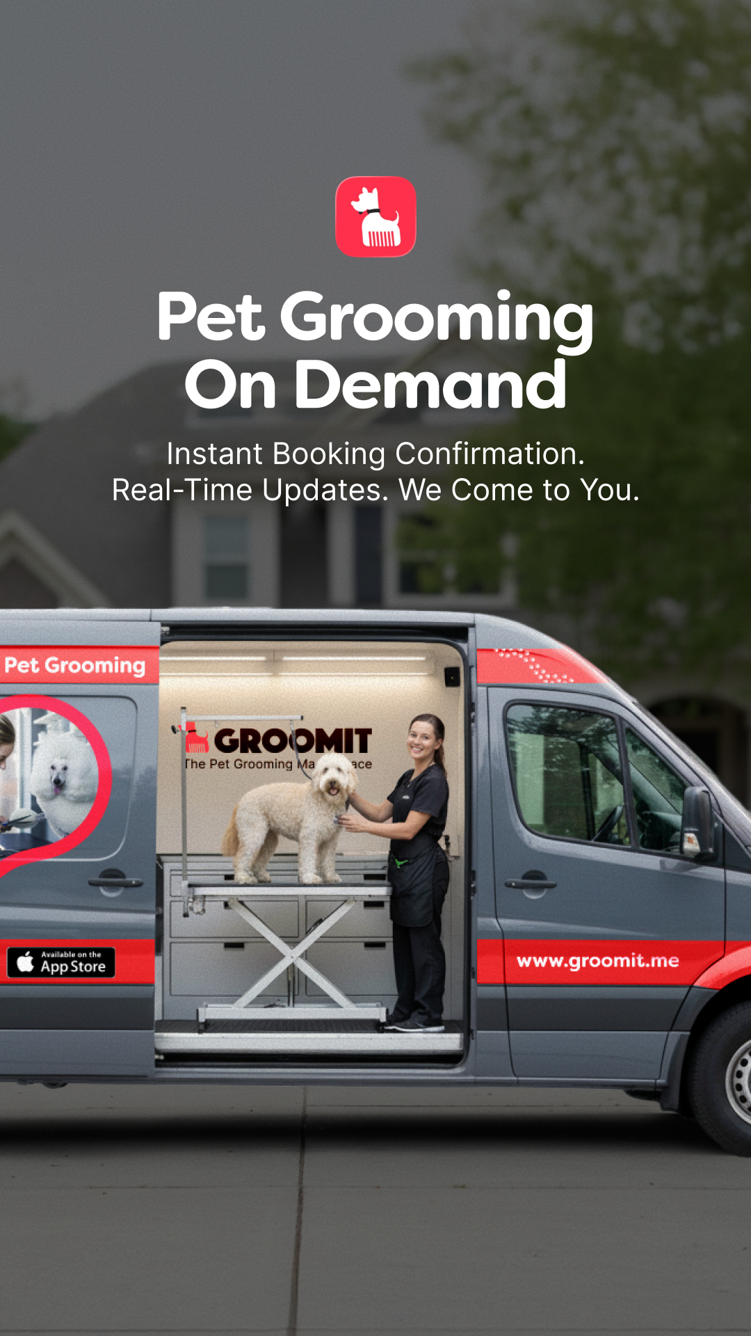 Groomit Facebook ad
