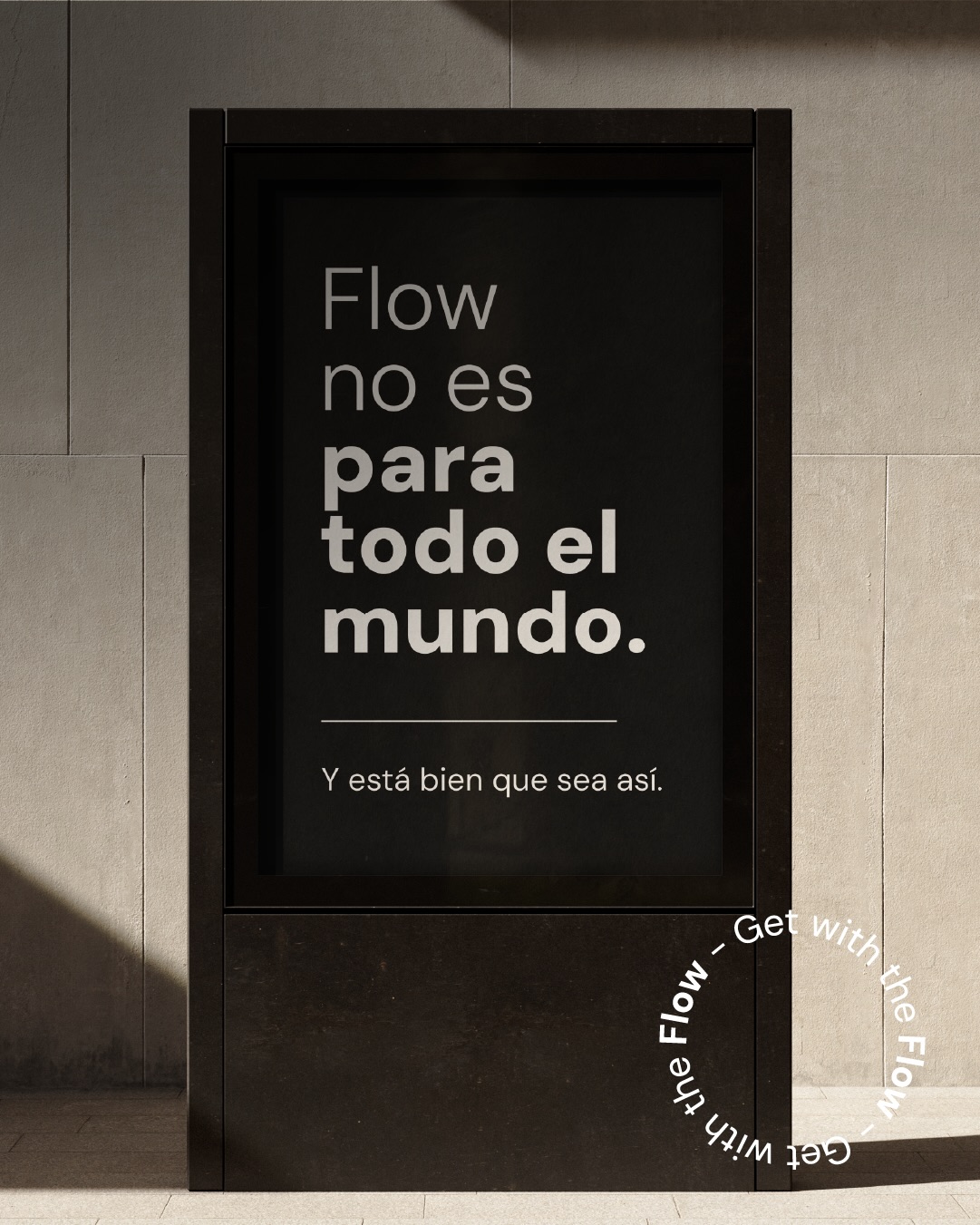 flow_fitclub Facebook ad: No somos para todo el mundo.