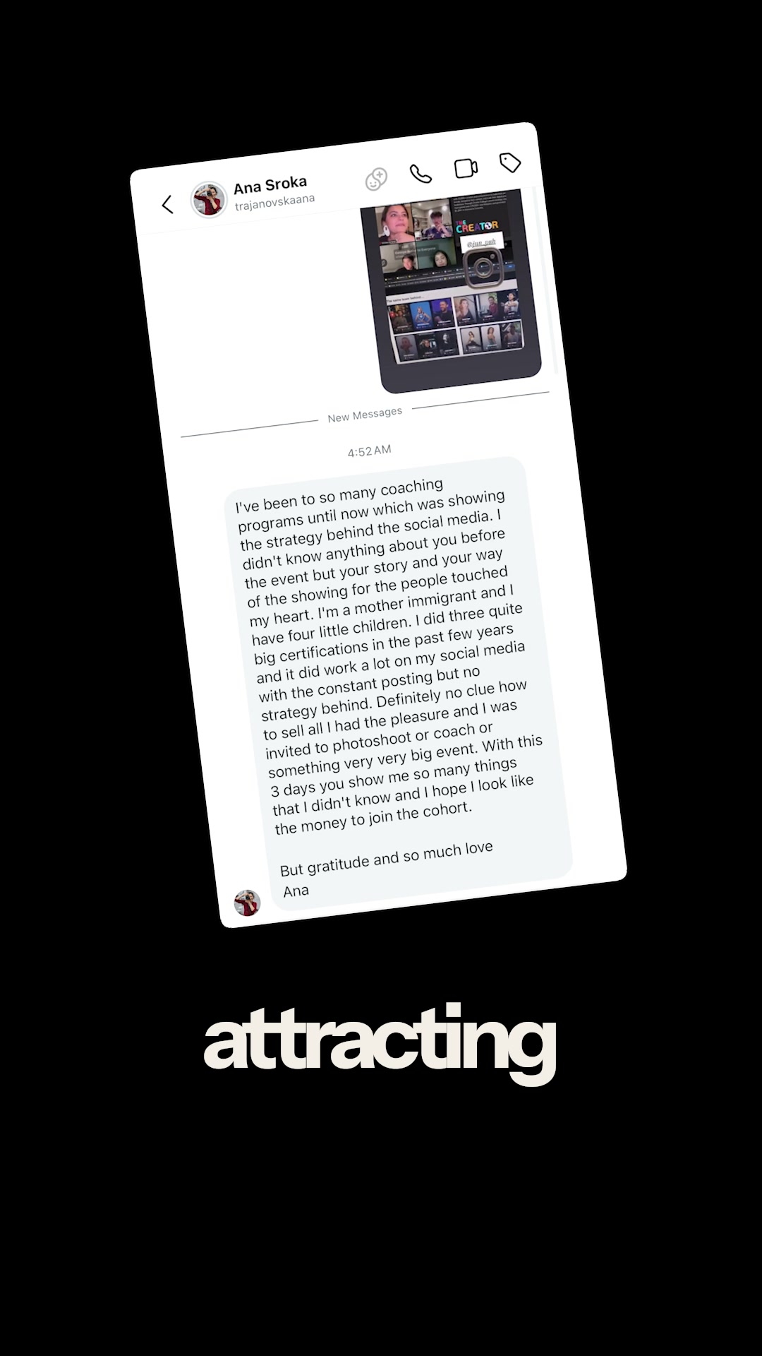 Jun Yuh Facebook ad: Book a call for your Instagram growth strategy