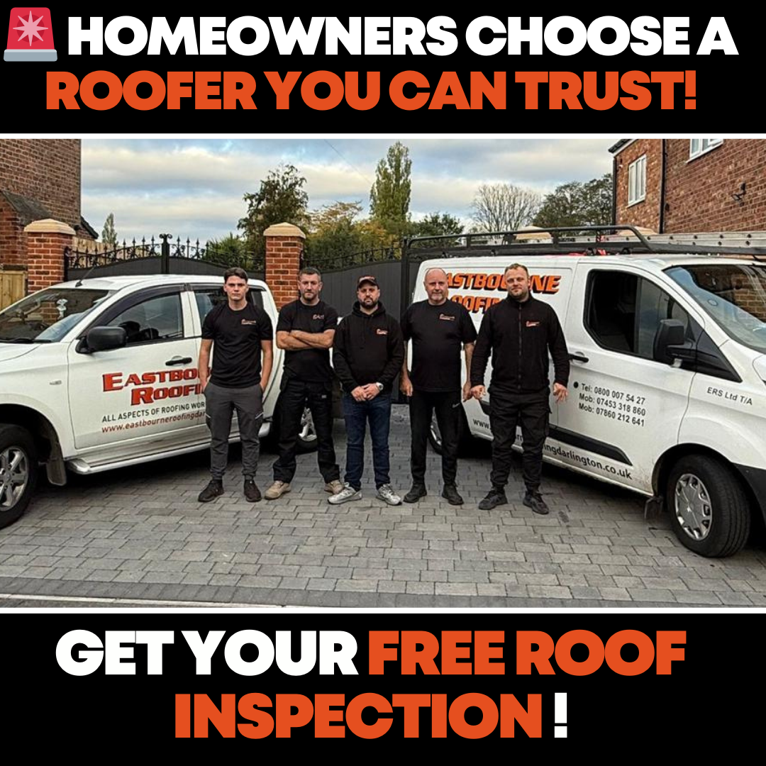 Eastbourne Roofing Darlington Facebook ad
