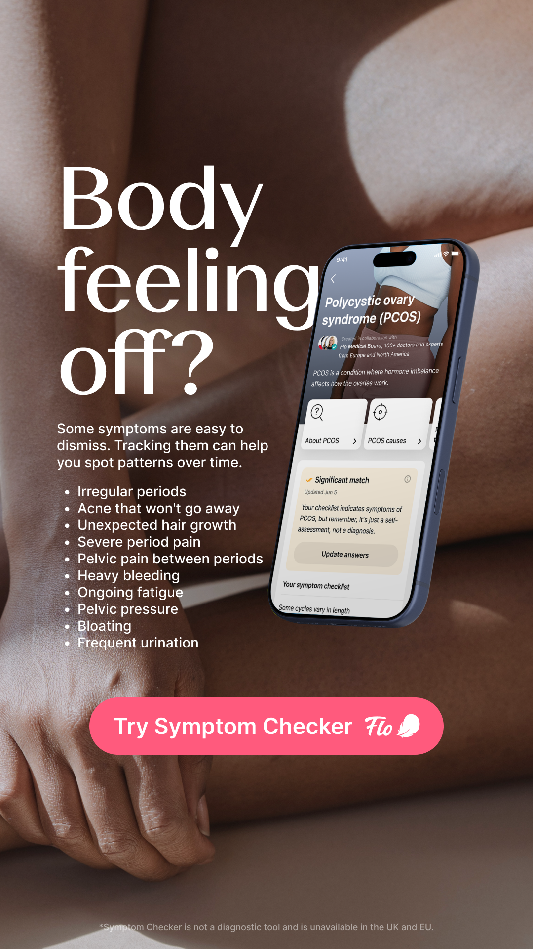 Flo App Facebook ad
