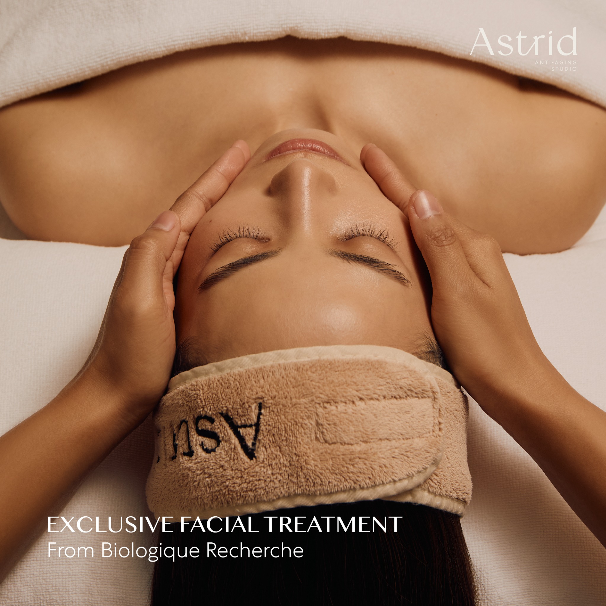 Astrid Anti-Aging Studio Facebook ad: A 360° Treatment Experience, Where Beauty Meets Total…
