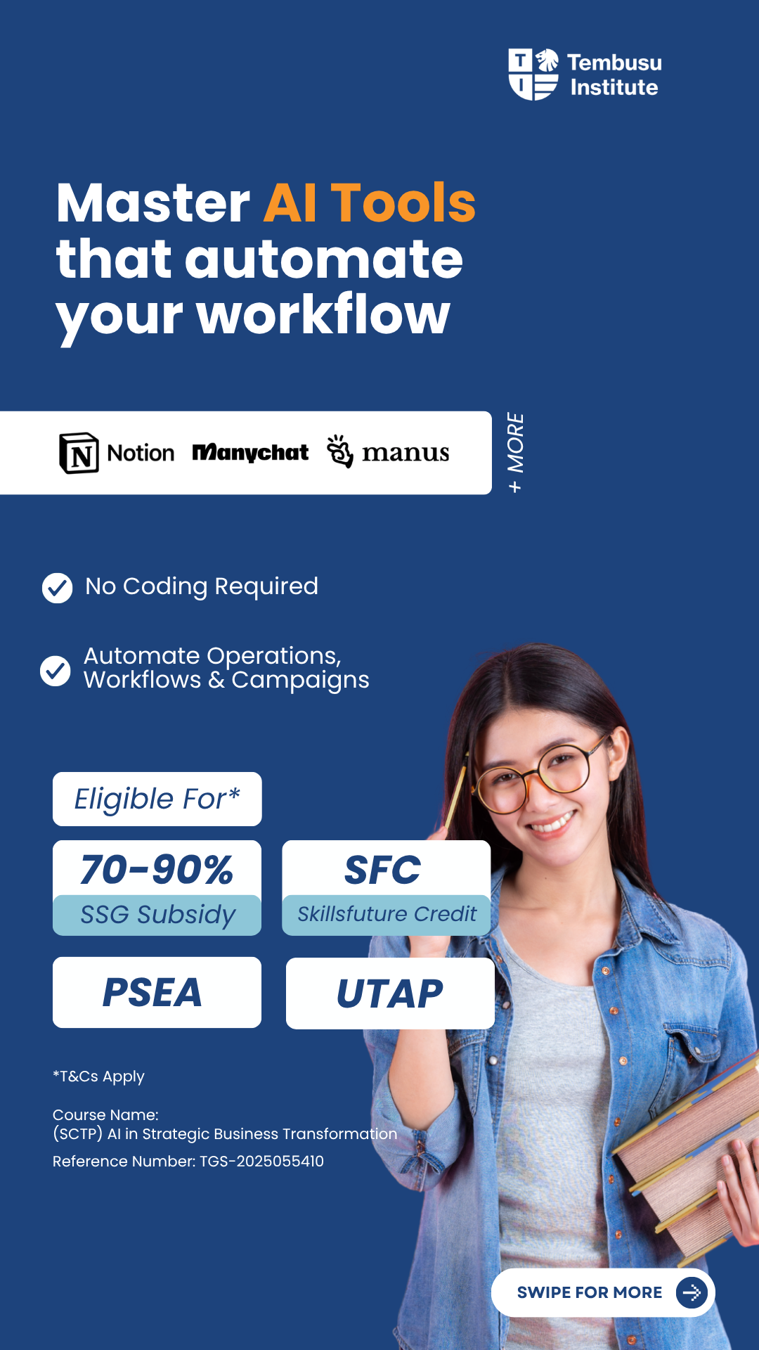Tembusu Institute Facebook ad