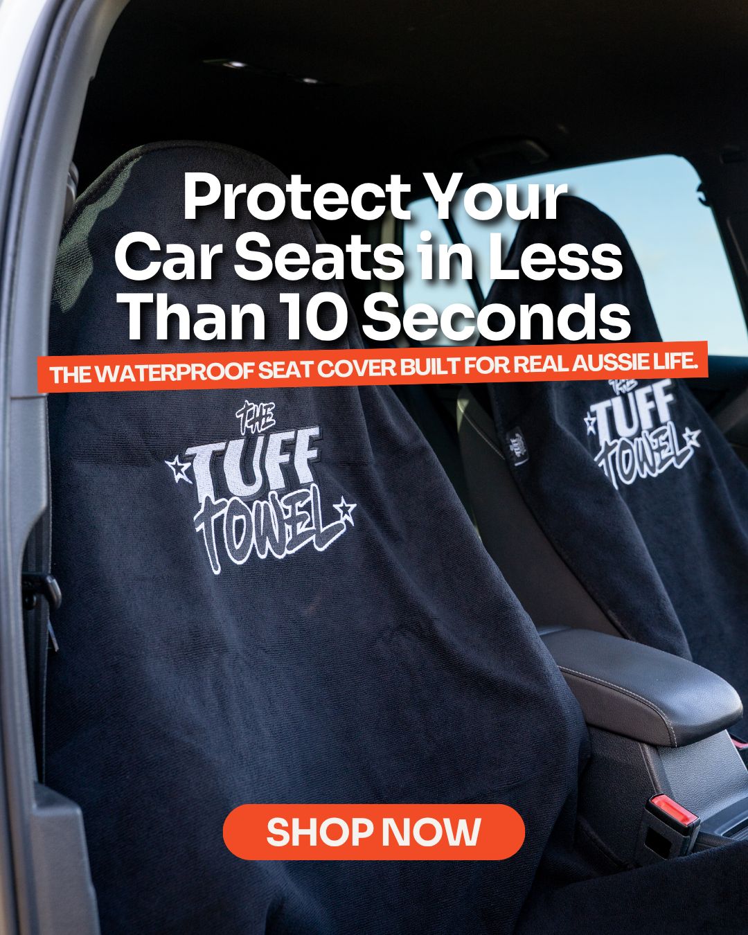 The Tuff Towel Facebook ad