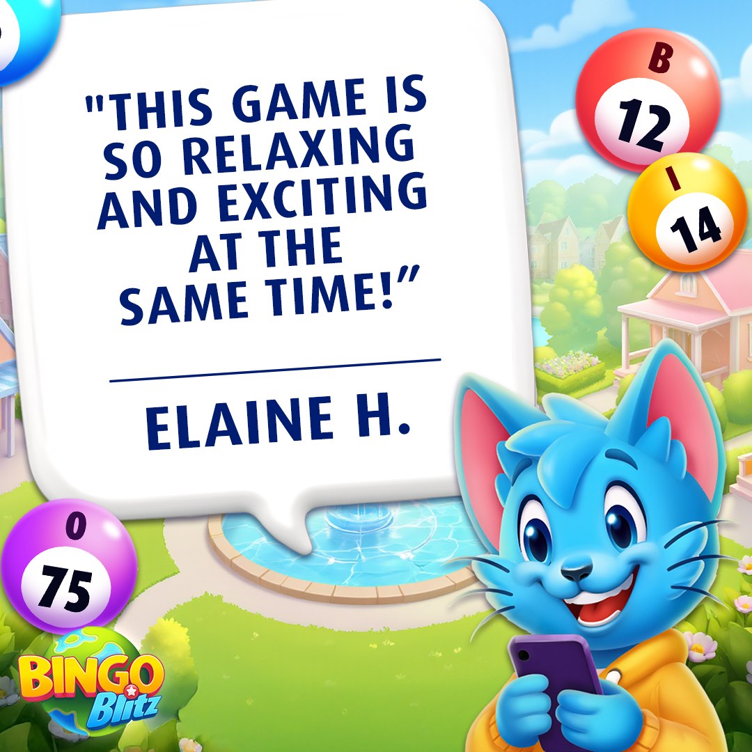 Bingo Blitz Facebook ad
