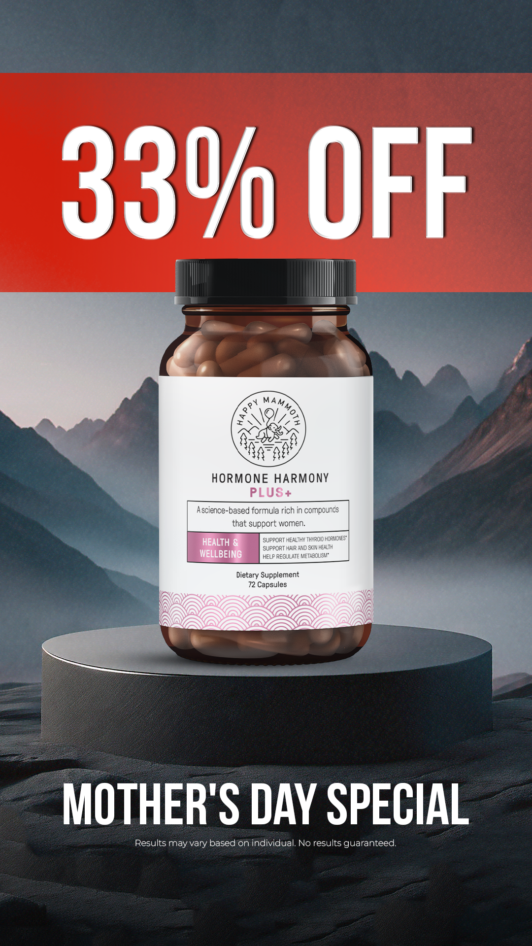 Happy Mammoth Facebook ad