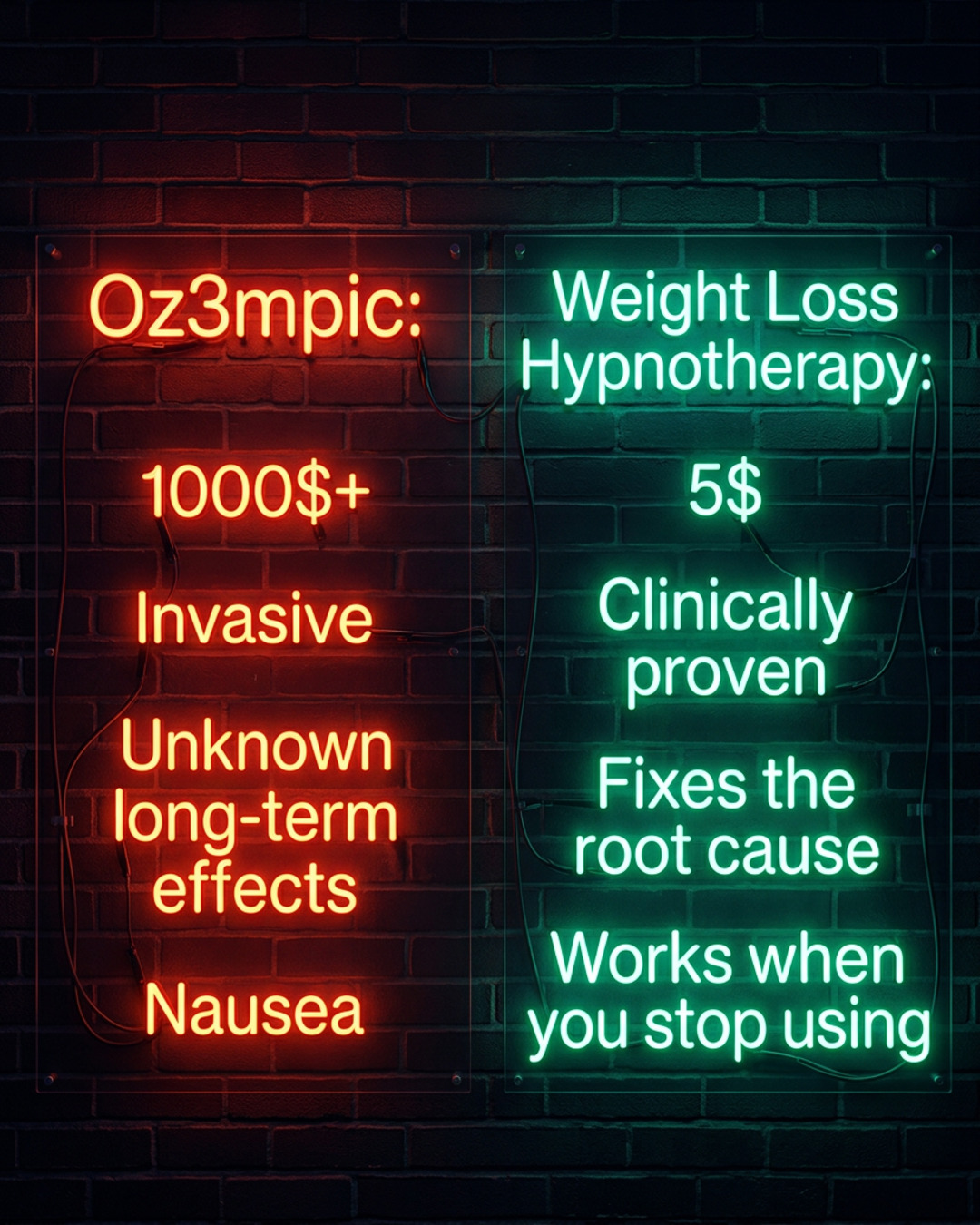 Hypnozio: power of hypnotherapy Facebook ad