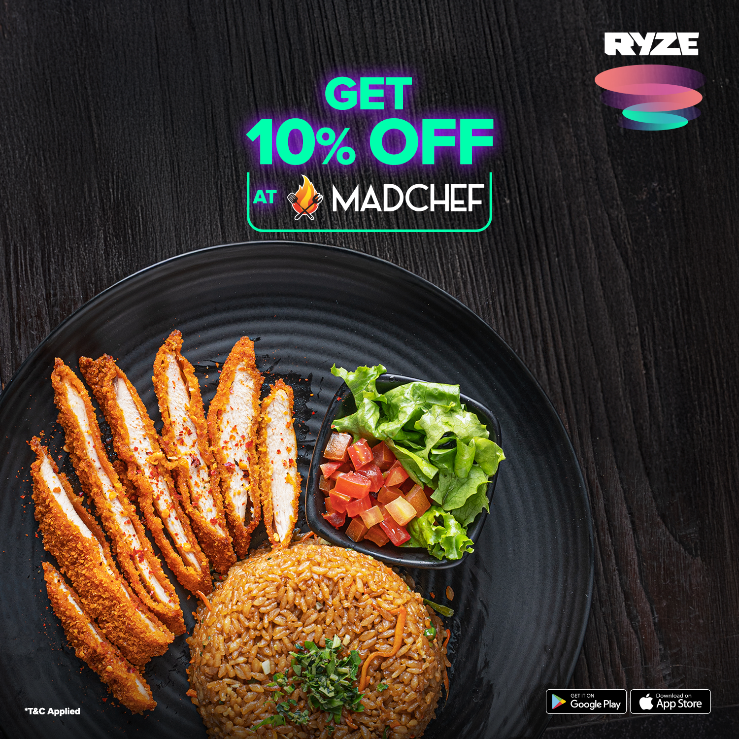 RYZE Live Facebook ad
