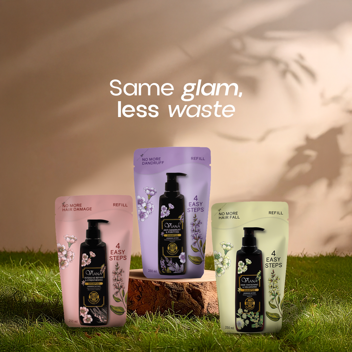 Viana Hair Care Facebook ad