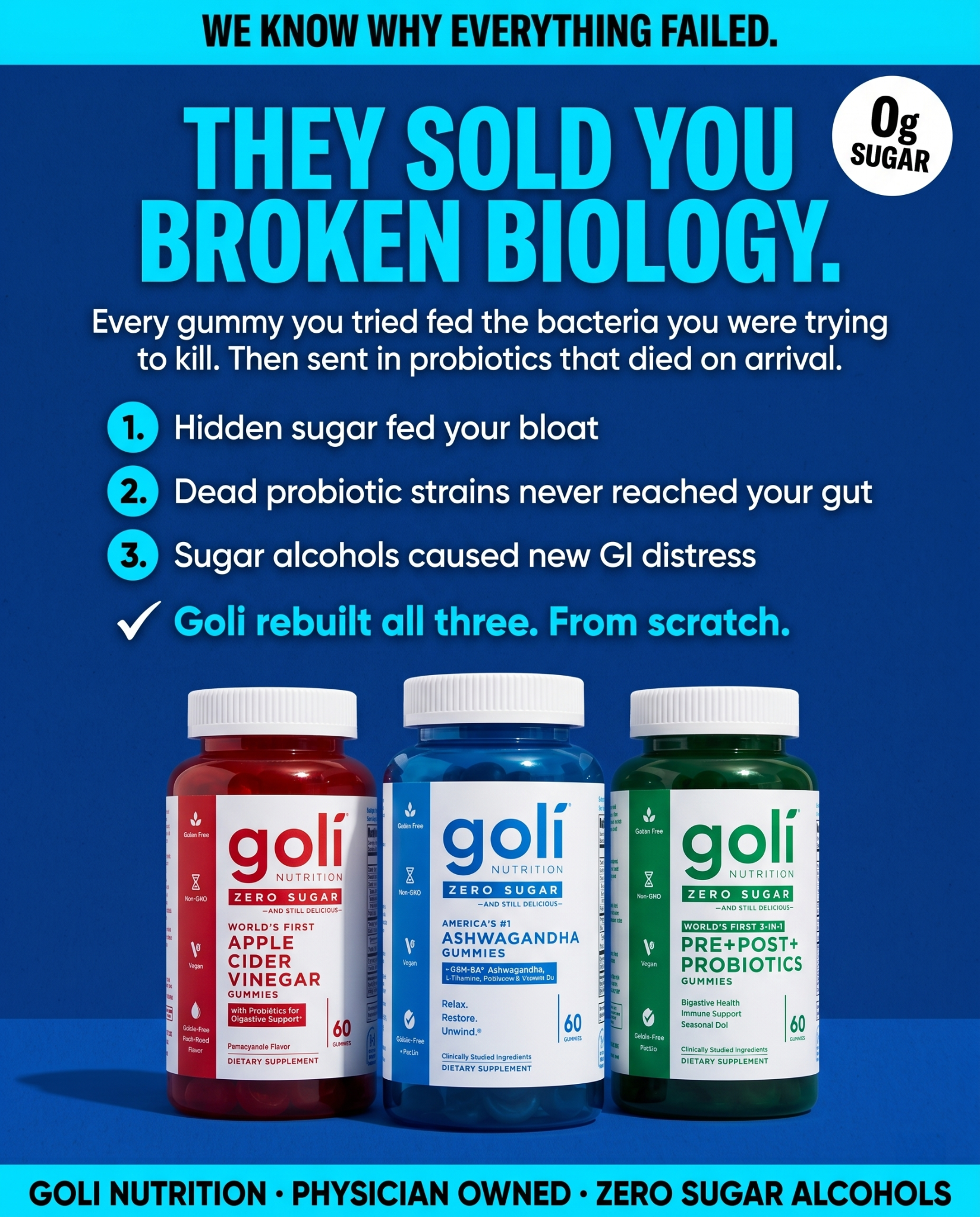 Goli Facebook ad