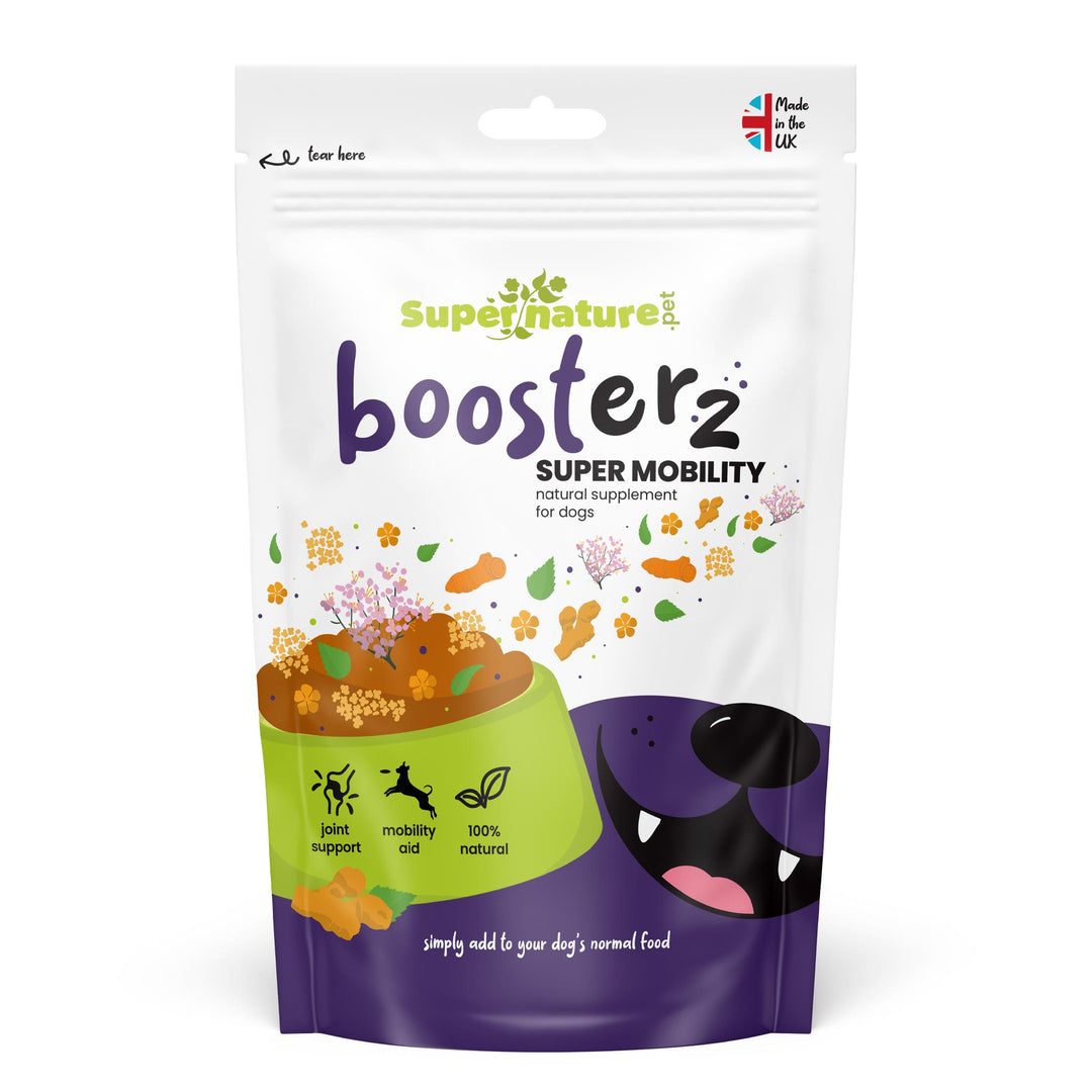 Supernature Pet Facebook ad: Discover natural supplements that support your dog’s…