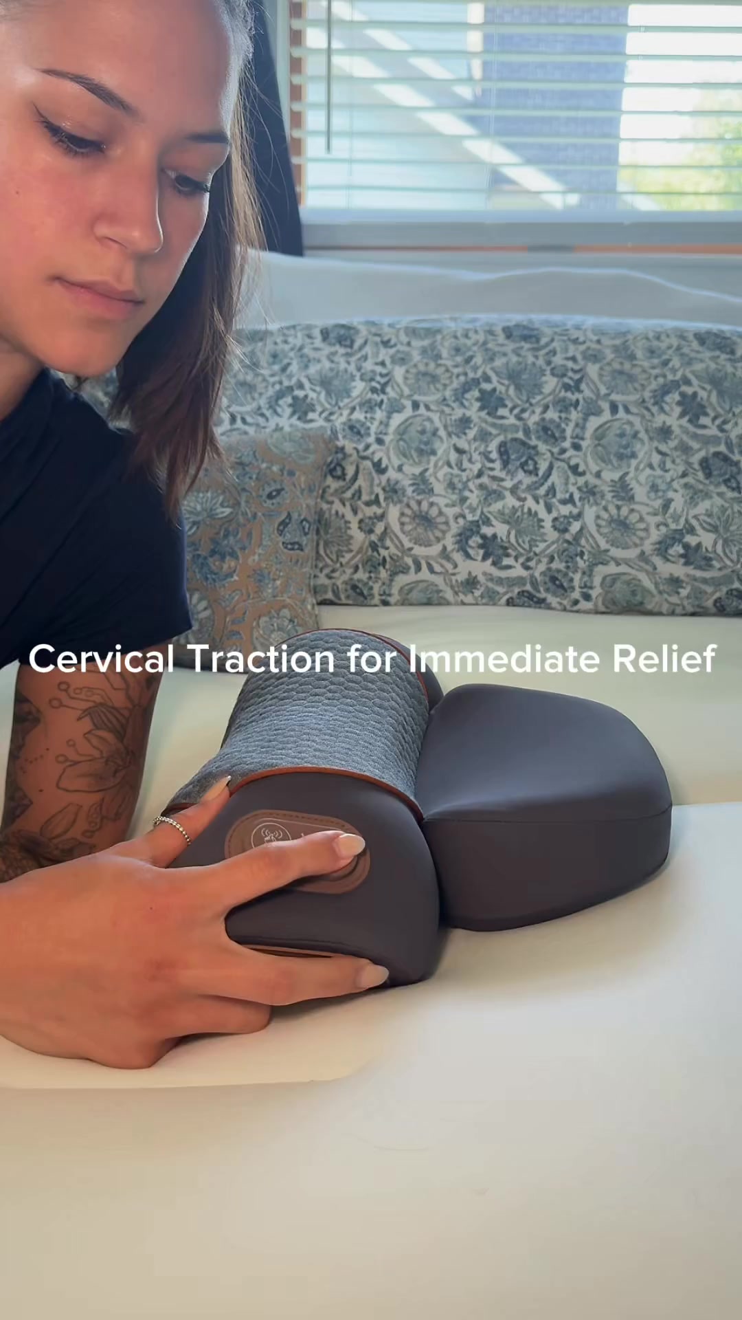 CALLIXE Facebook ad: 15 minute neck pain relief