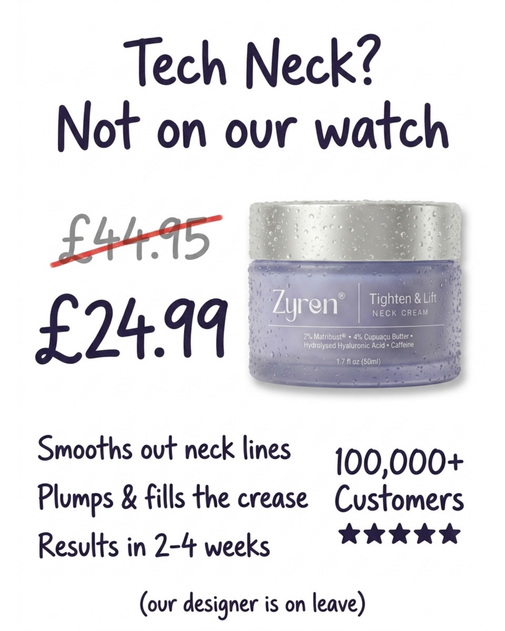 Zyren Facebook ad