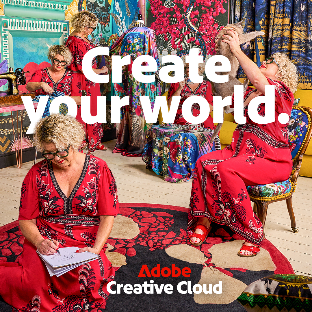 Adobe Creative Cloud Facebook ad