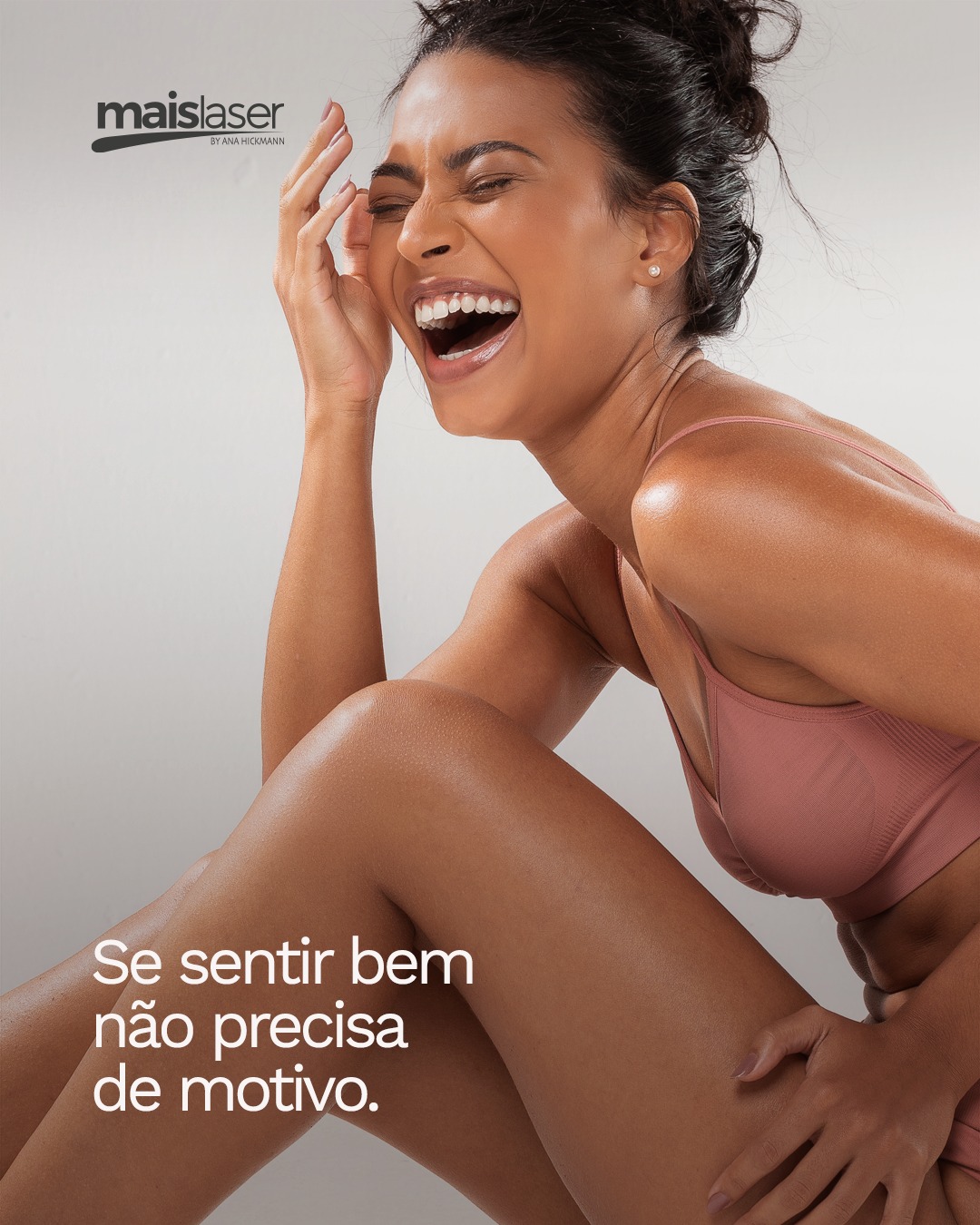 Maislaser by Ana Hickmann Facebook ad: Autoestima não é sobre ocasiões especiais.