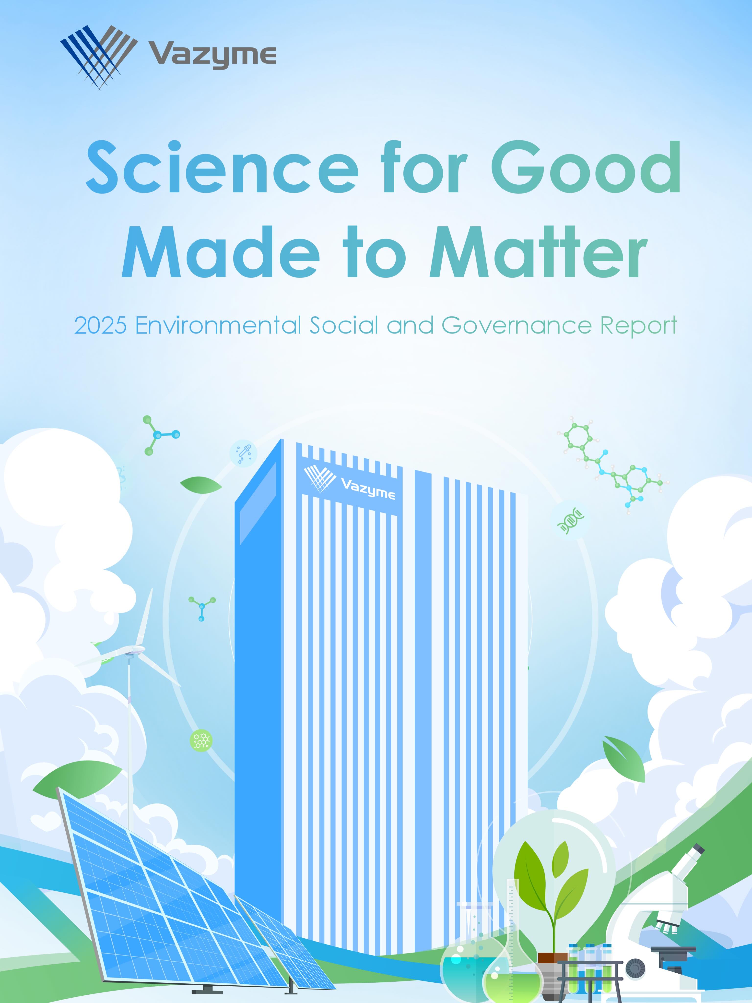 Vazyme01 Facebook ad: Vazyme is pleased to release its 2025 ESGโฆ