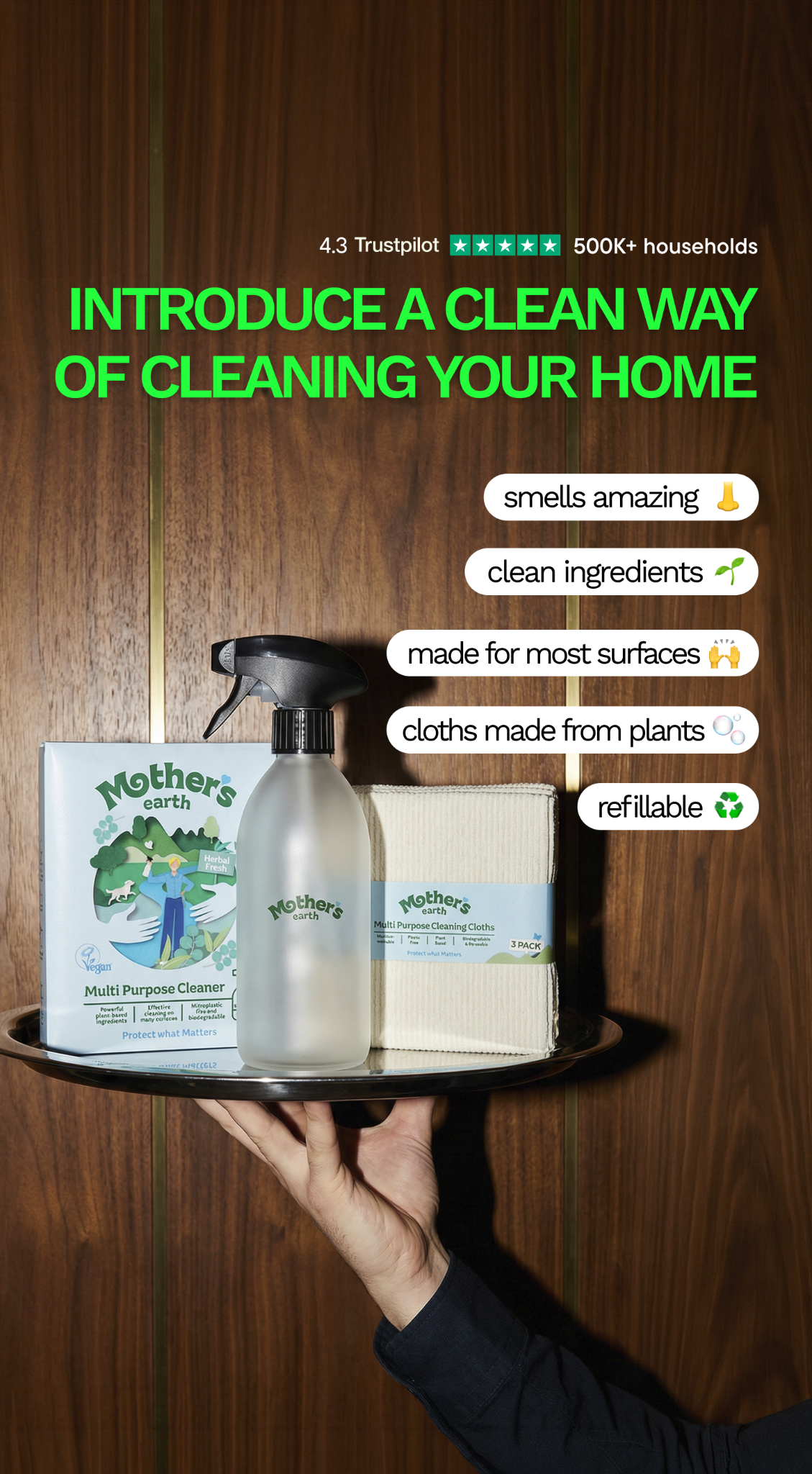 Mothers Earth Facebook ad