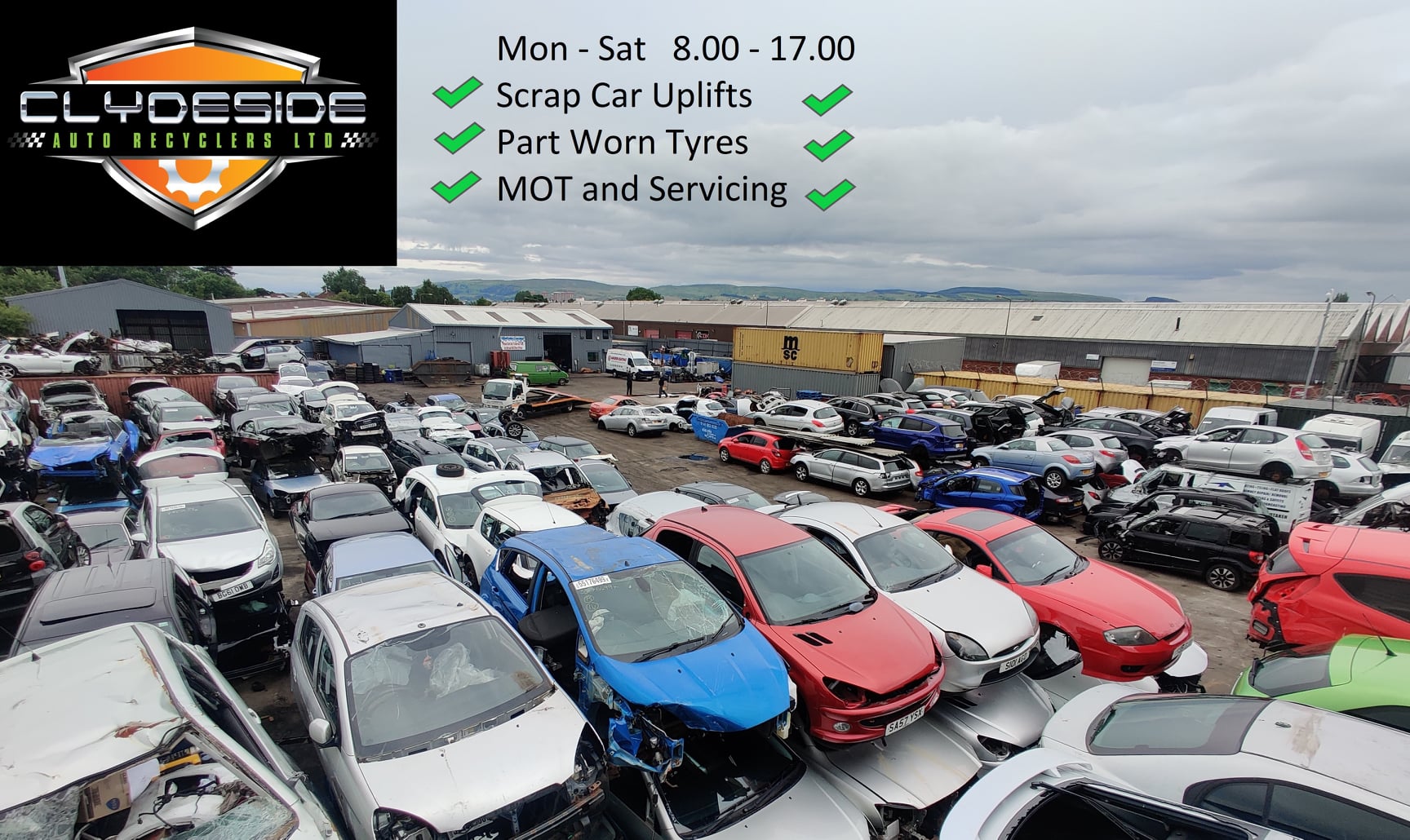 Clydeside Auto Recyclers Facebook ad: If you are looking to scrap your old…