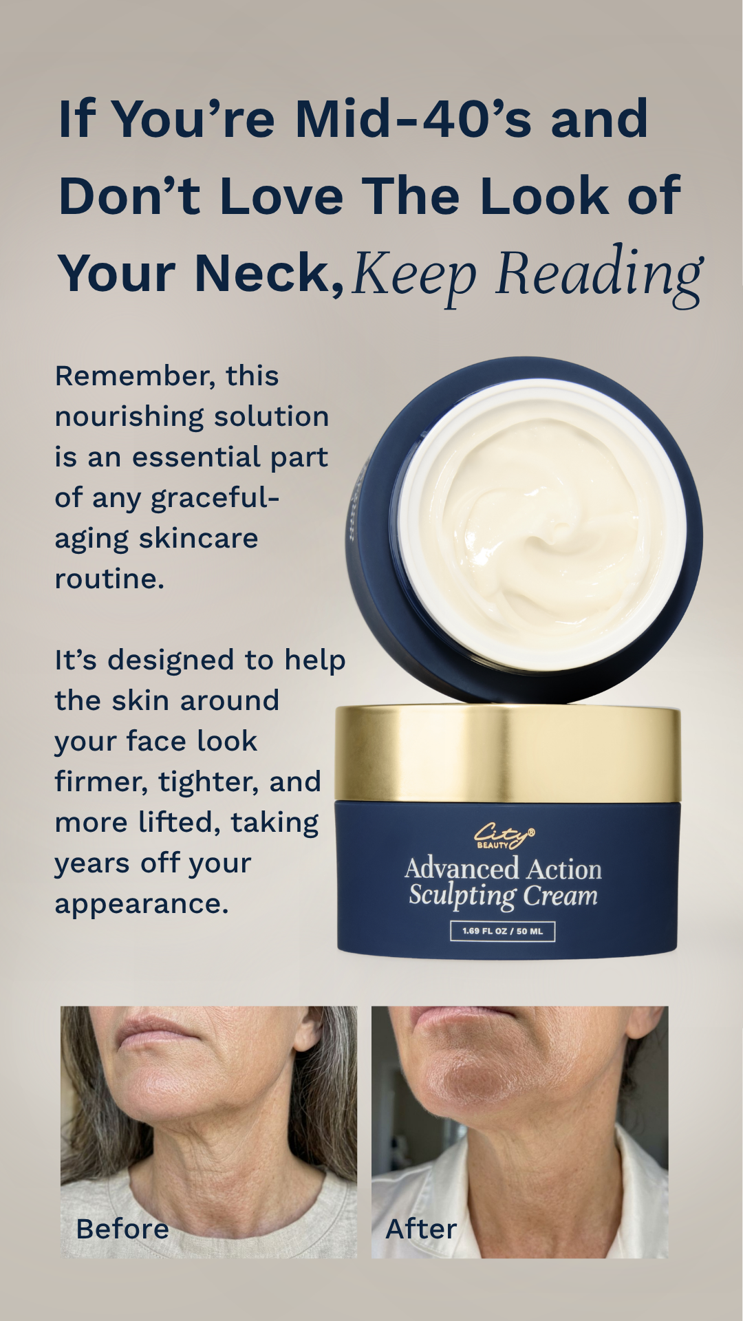 City Beauty Facebook ad