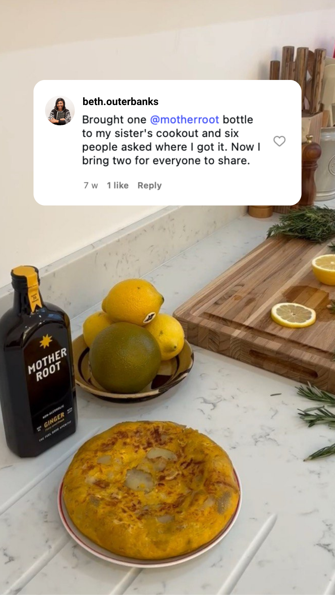 Mother Root Drinks Facebook ad