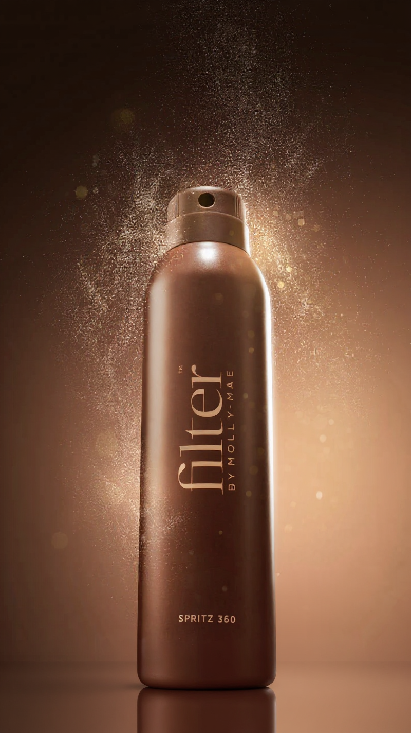 Filter by Molly Mae Facebook ad