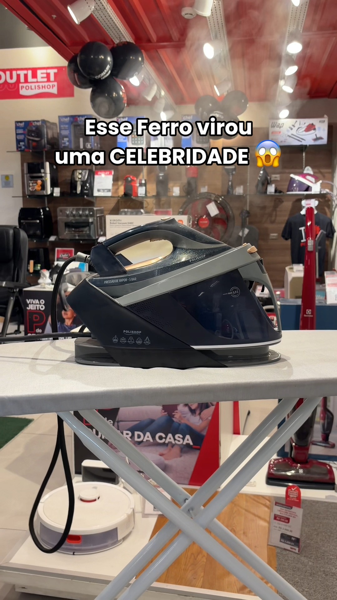 Polishop Facebook ad: Diga adeus às roupas queimadas e amassadas!