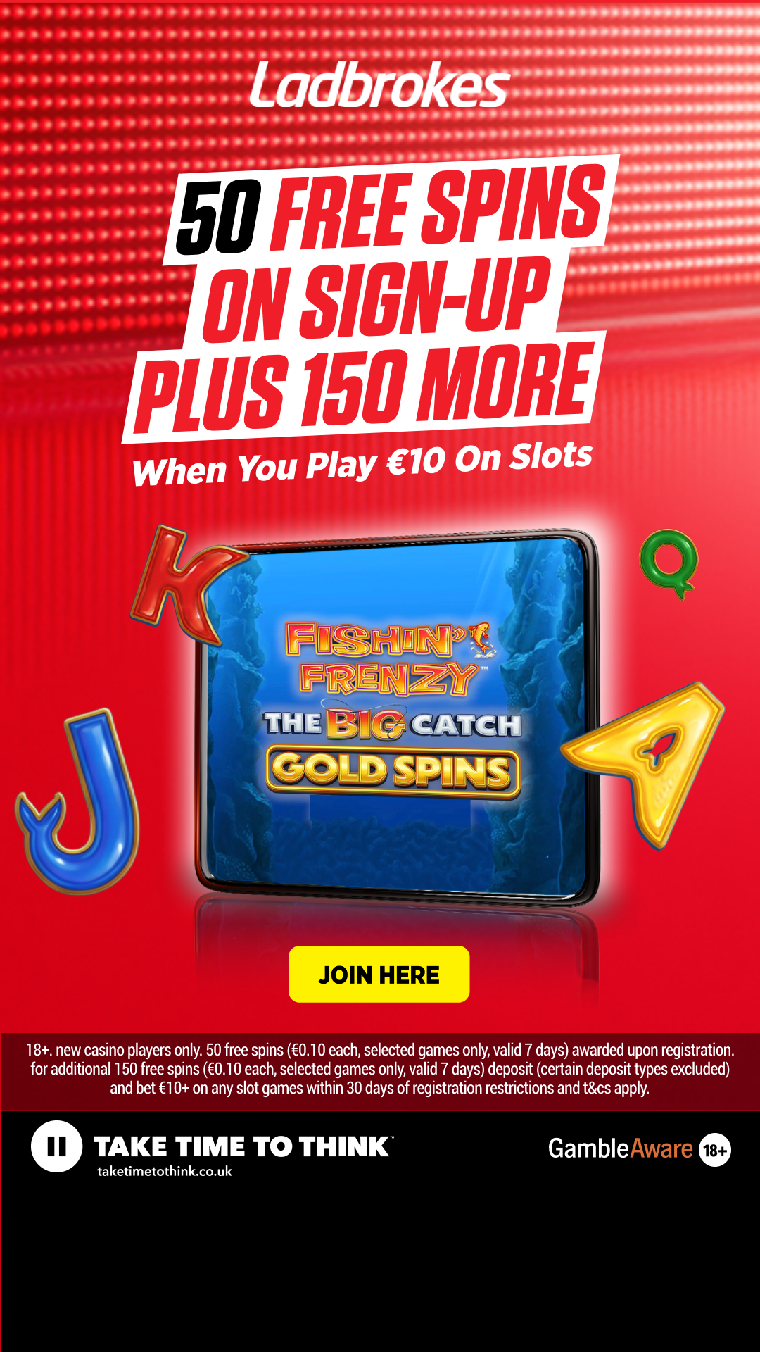 Ladbrokes Facebook ad