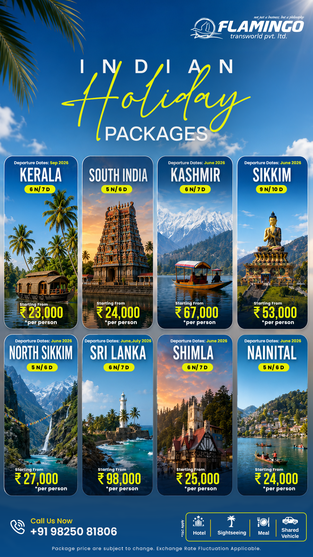 Flamingo Transworld Pvt. Ltd. Facebook ad