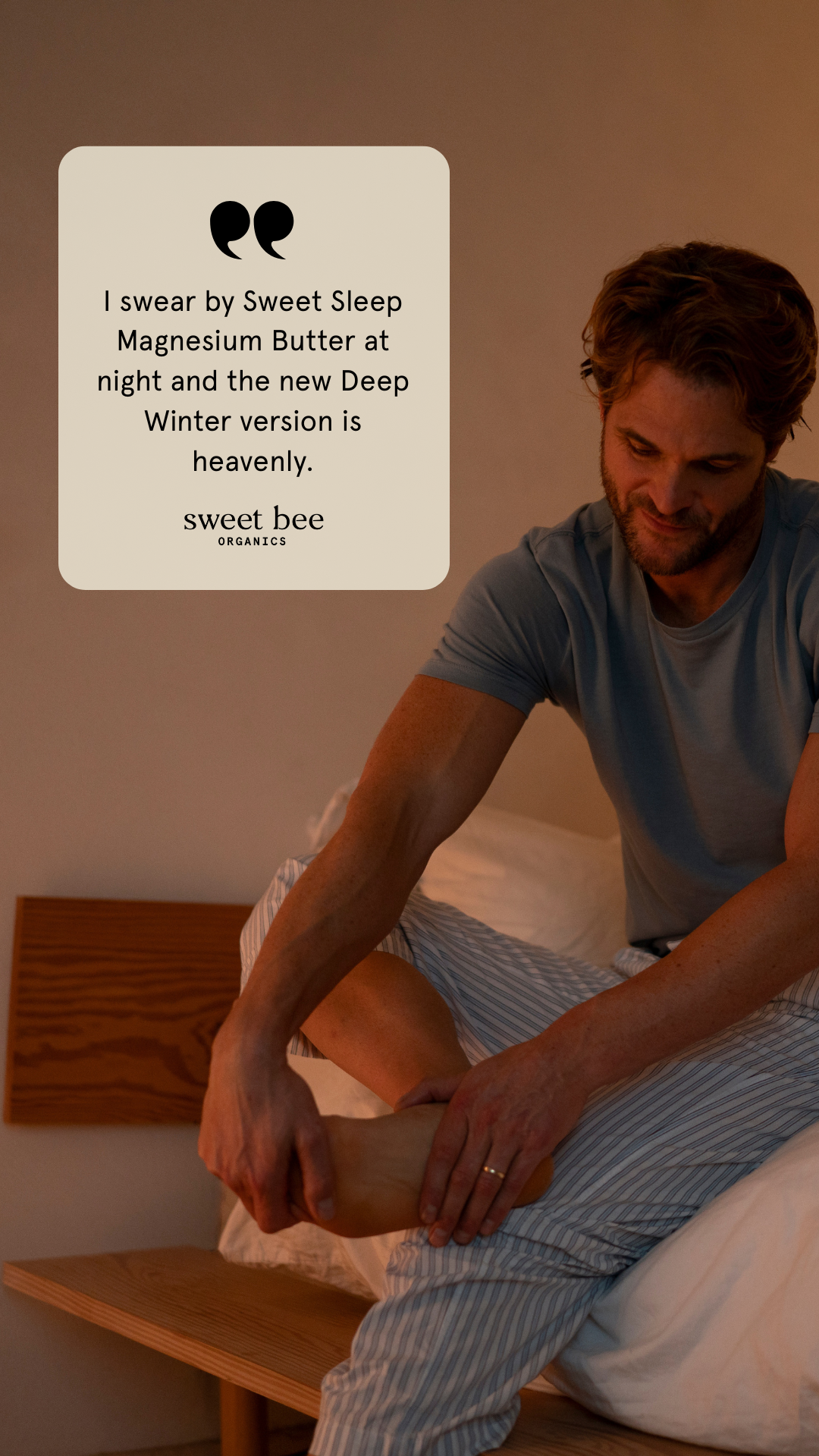 Sweet Bee Organics Facebook ad