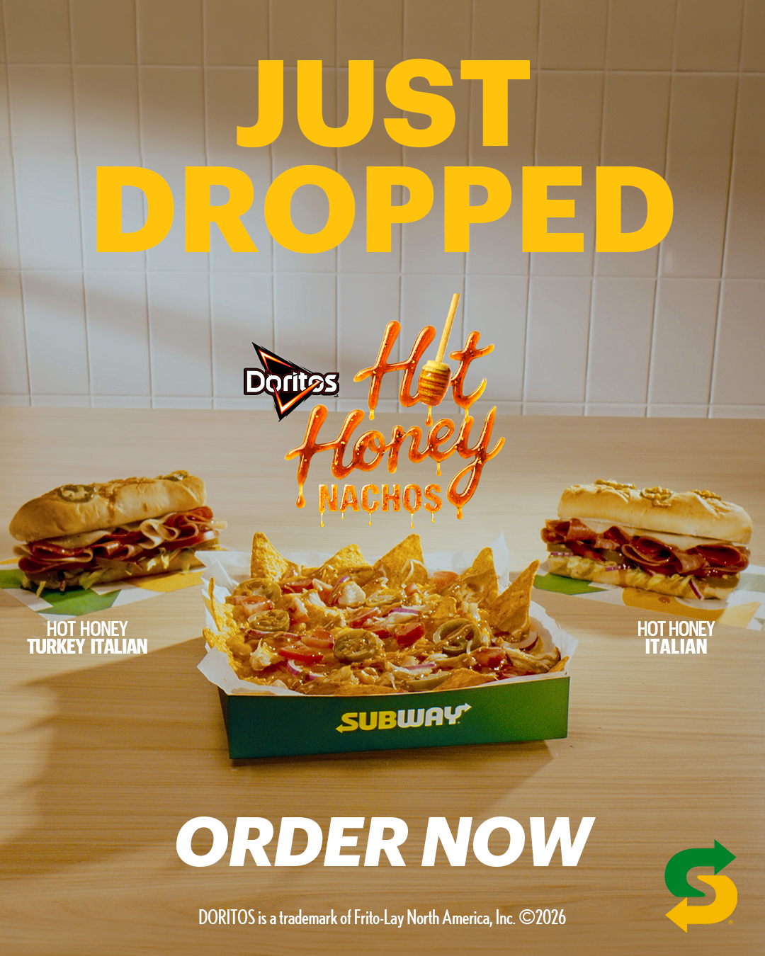 Subway Facebook ad