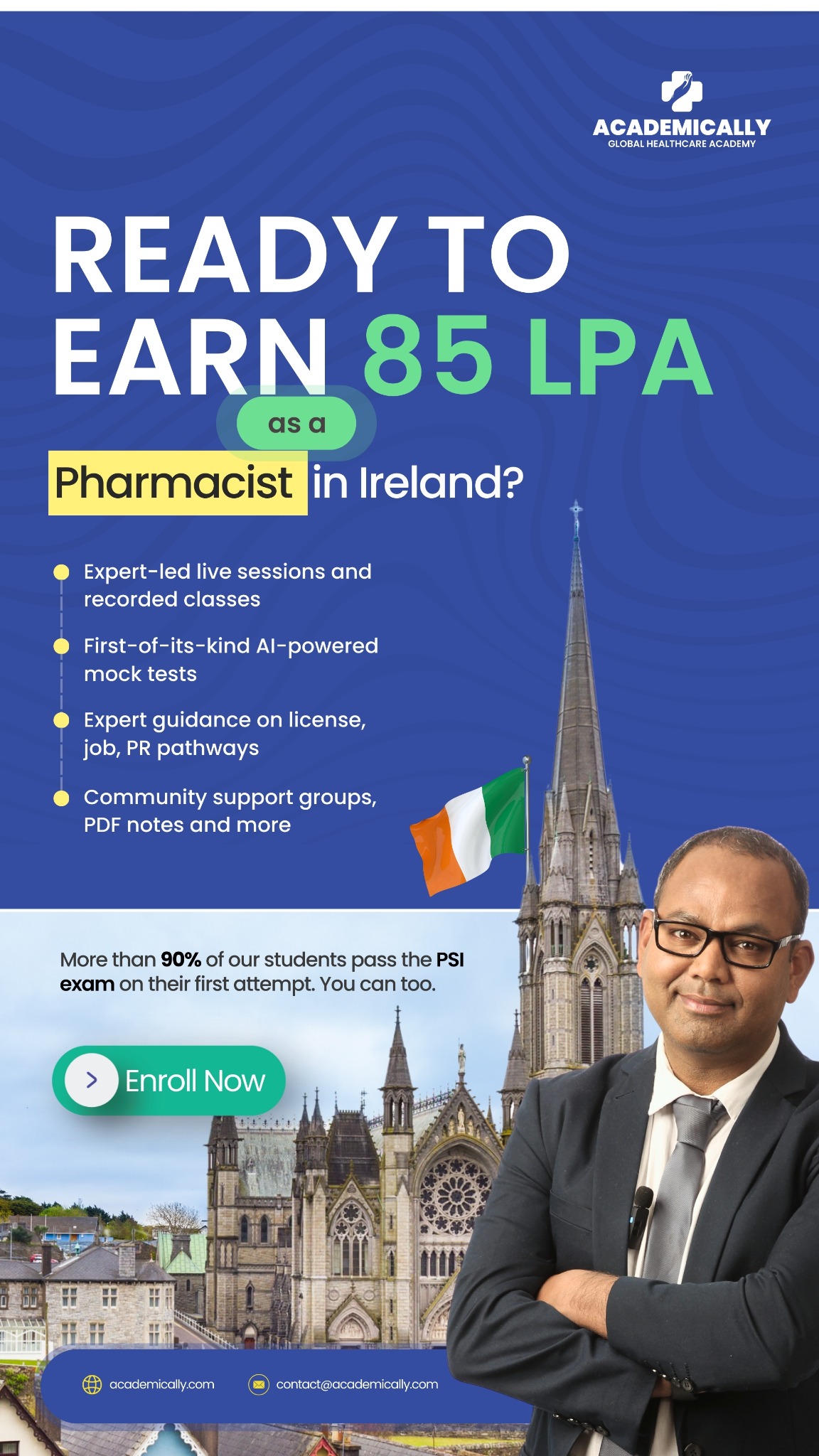 Academically Global Facebook ad