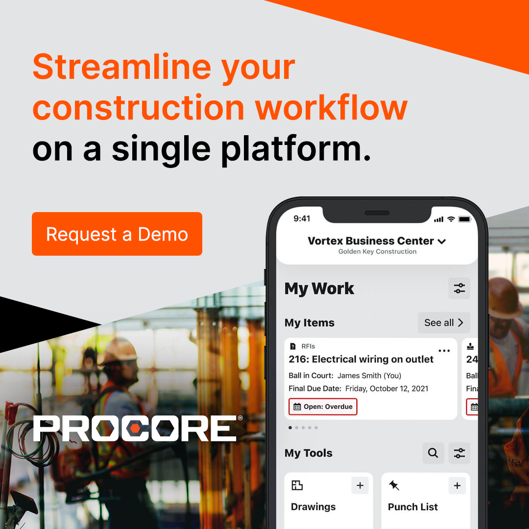 Procore Technologies Facebook ad