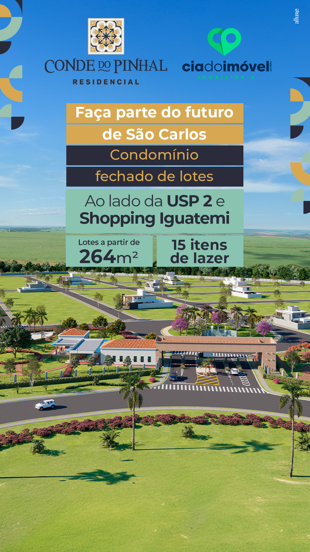Cia do Imóvel Facebook ad from Nov 17, 2025