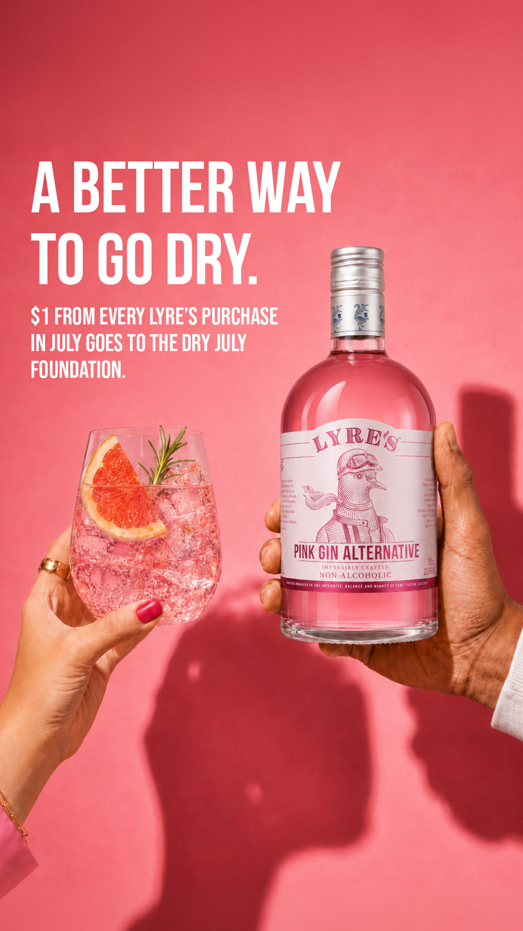 Lyre's Spirit Co Facebook ad