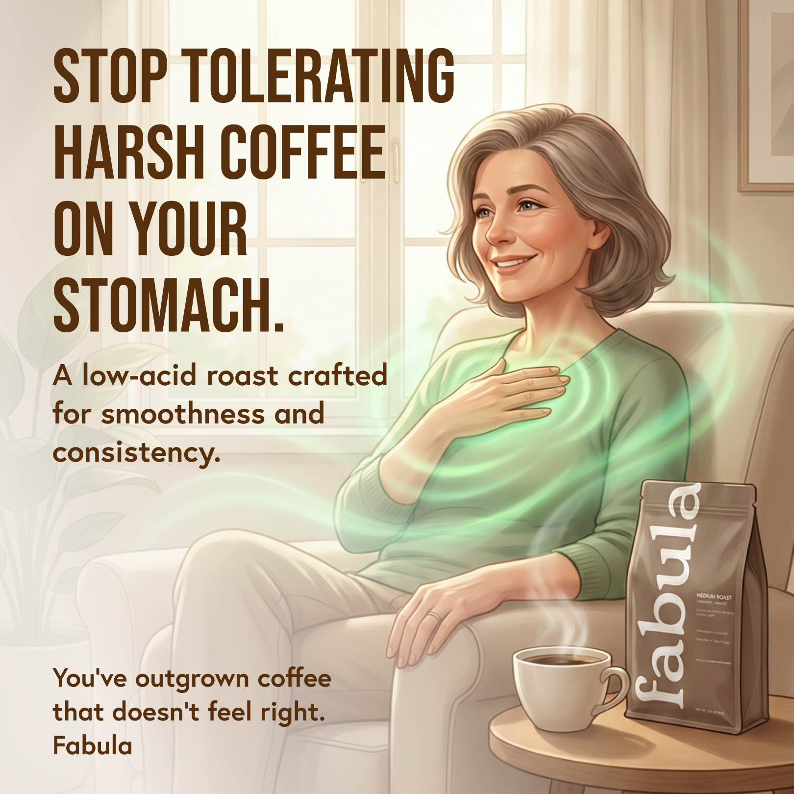 Fabula Coffee Facebook ad