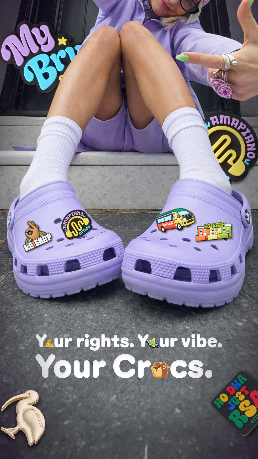 Crocs Facebook ad
