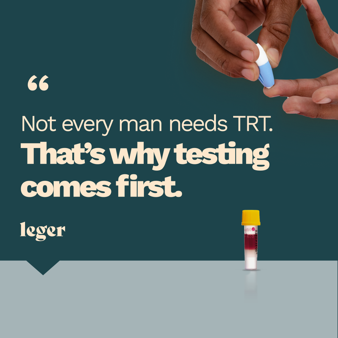 Leger treatments Facebook ad