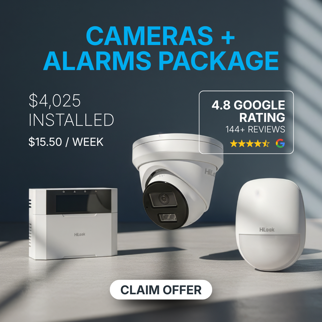 Fortify Security and Electrical Facebook ad: Newcastle Homeowners & Businesses