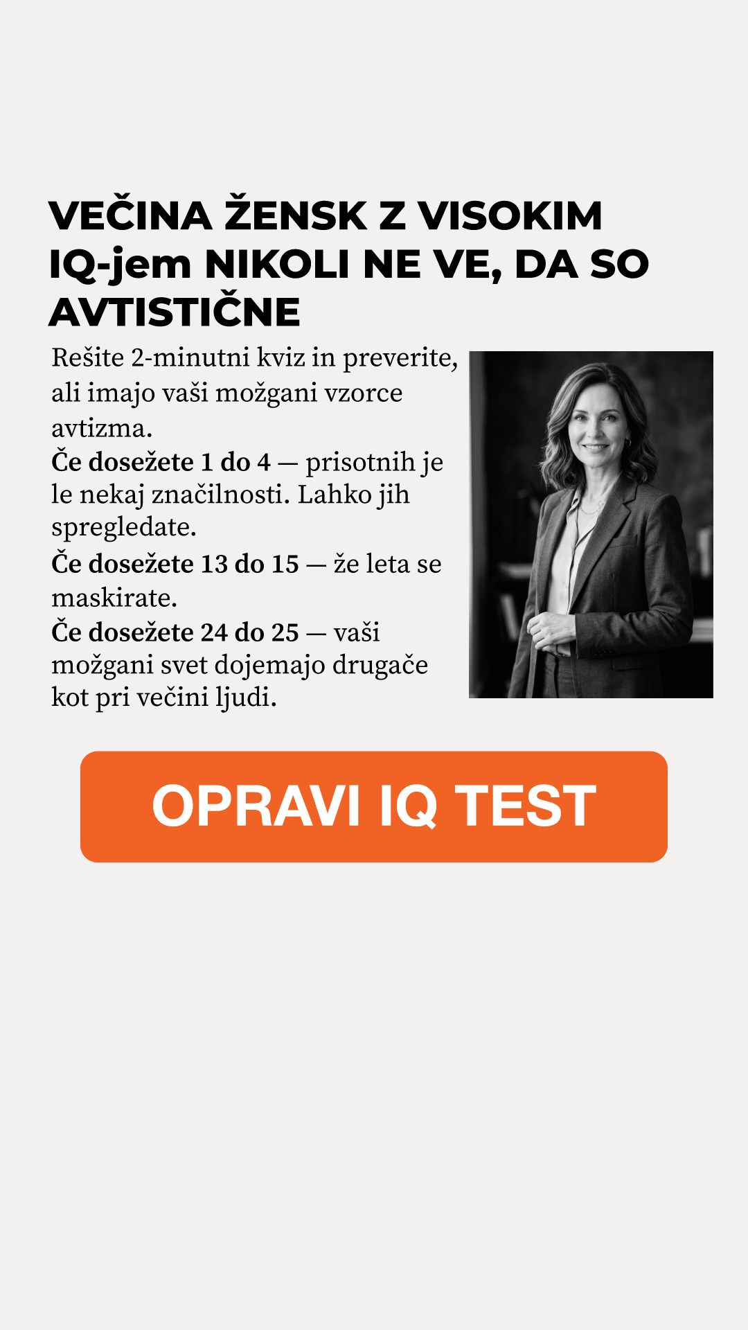 My IQ Facebook ad