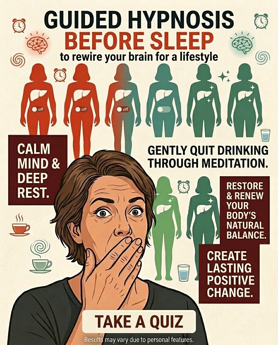 Hypnosis to Stop Drinking Facebook ad