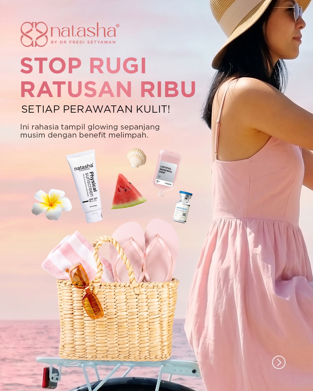 Natasha Skin Clinic Center Facebook ad