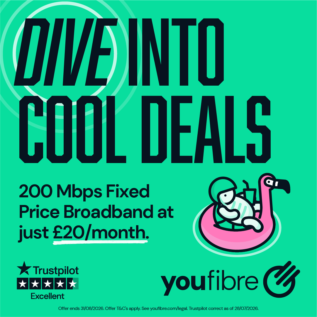 YouFibre Facebook ad