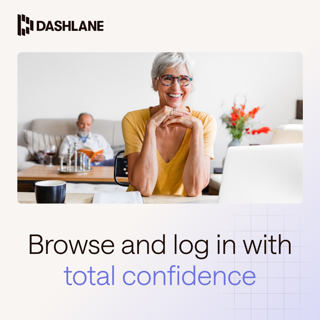 Dashlane Facebook ad