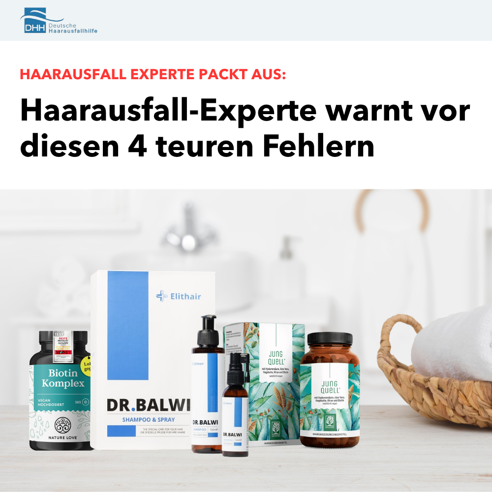Haarausfallhilfe Facebook ad