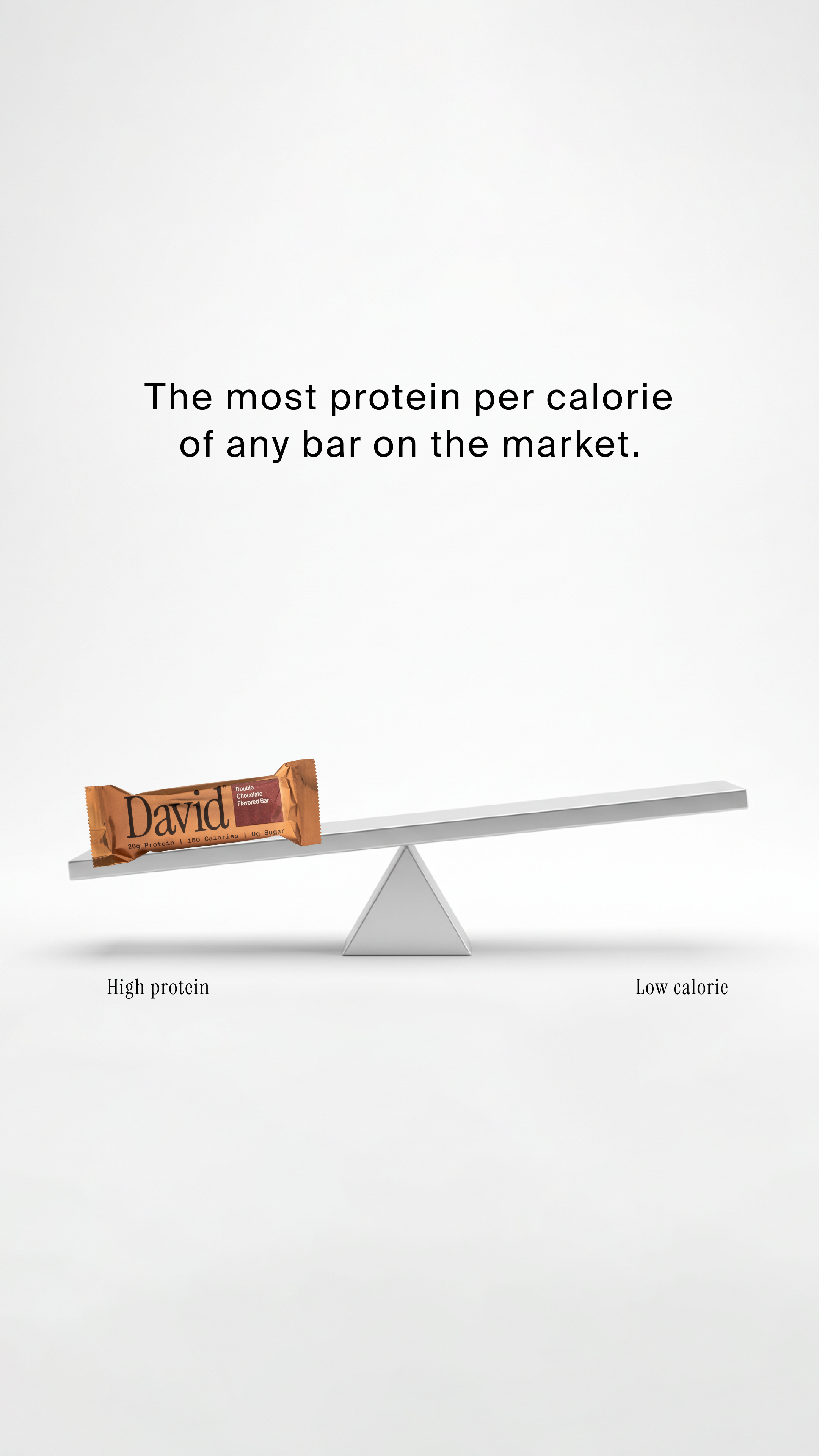 David Protein Facebook ad