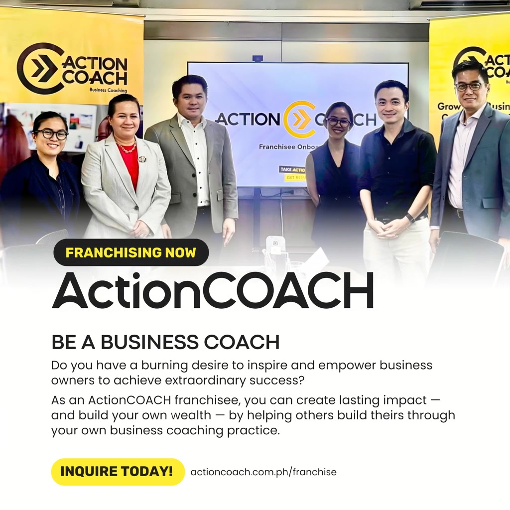 ActionCOACH Philippines Facebook ad