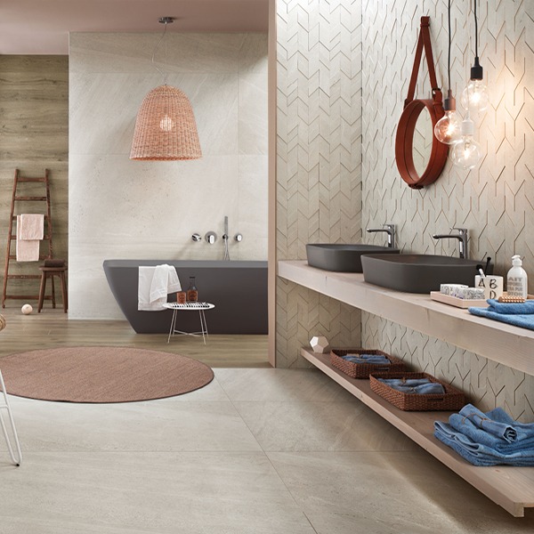 Rossi Abitare Facebook ad: Arredo Bagno, Pavimenti e Rivestimenti