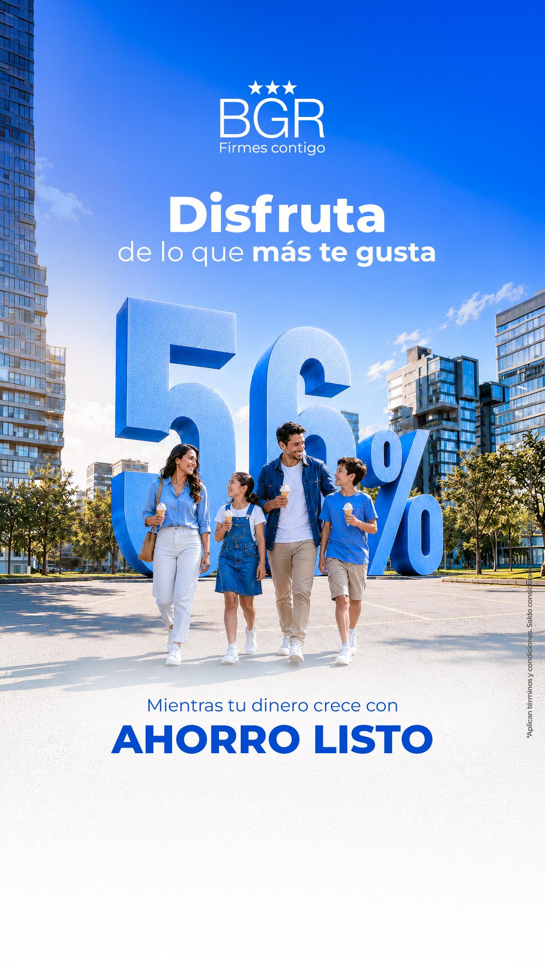 BGR Banco General Rumiñahui Facebook ad from Jul 16, 2026