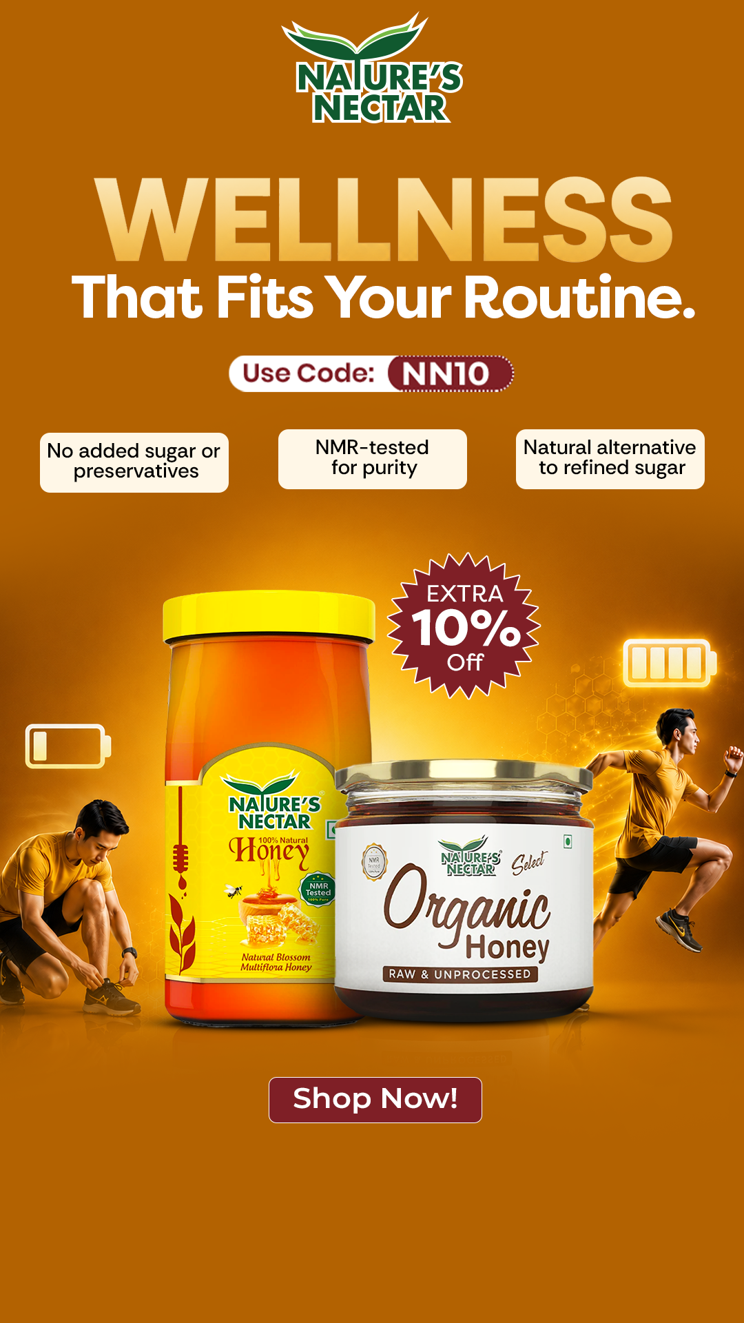 Nature's Nectar Facebook ad